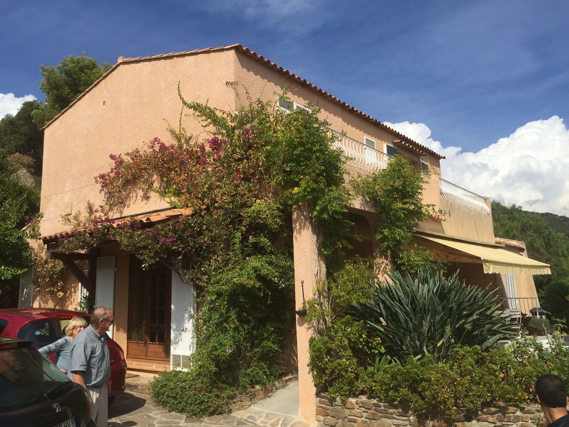 Enduit à la chaux avant